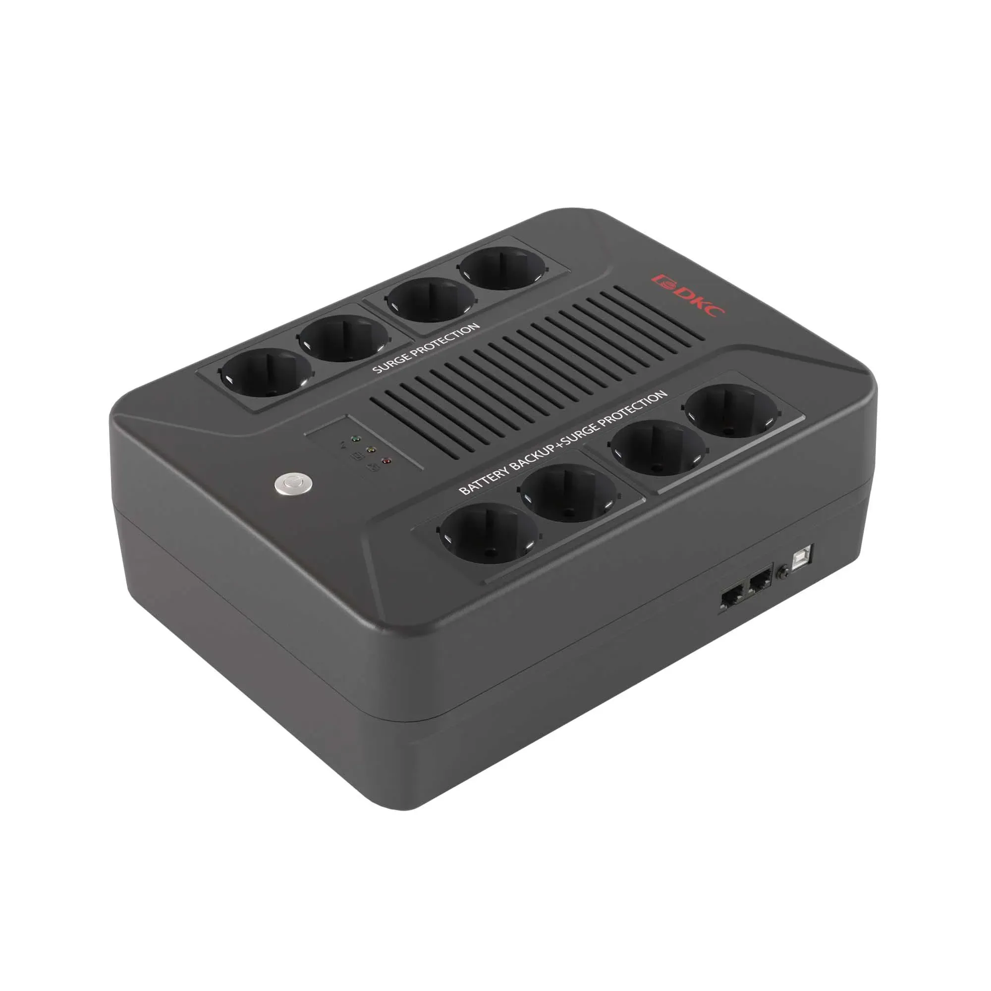 Источник бесперебойного питания line-interactive, Info PDU, 1000 ВА/600 Вт, 1/1,8xSchuko, 1x9Aч DKC IT INFOPDU1000PL