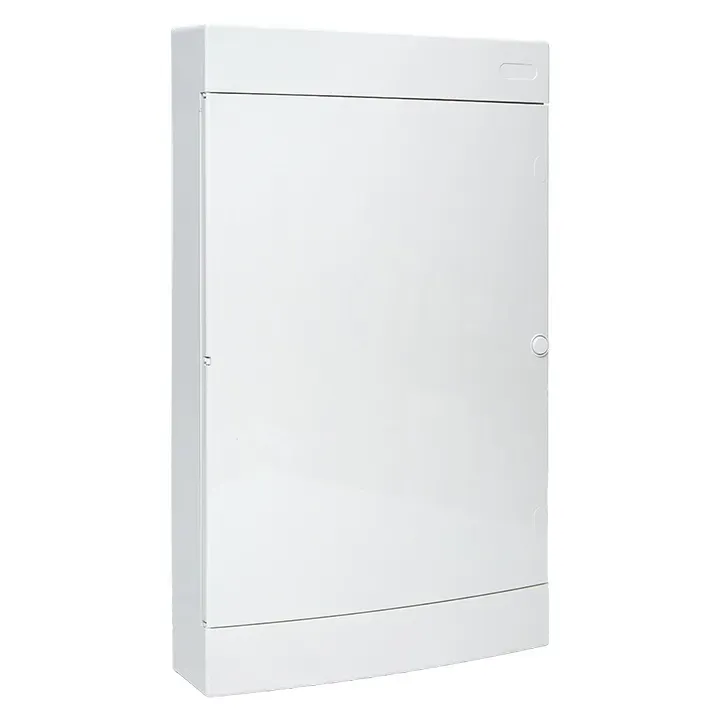 Щит комбинированный unix белая дверь (2х12 (24) модулей + 1 монтажная плата) 4 габарит 653x287x112 ip40 EKF UX-2X12+1M-NW