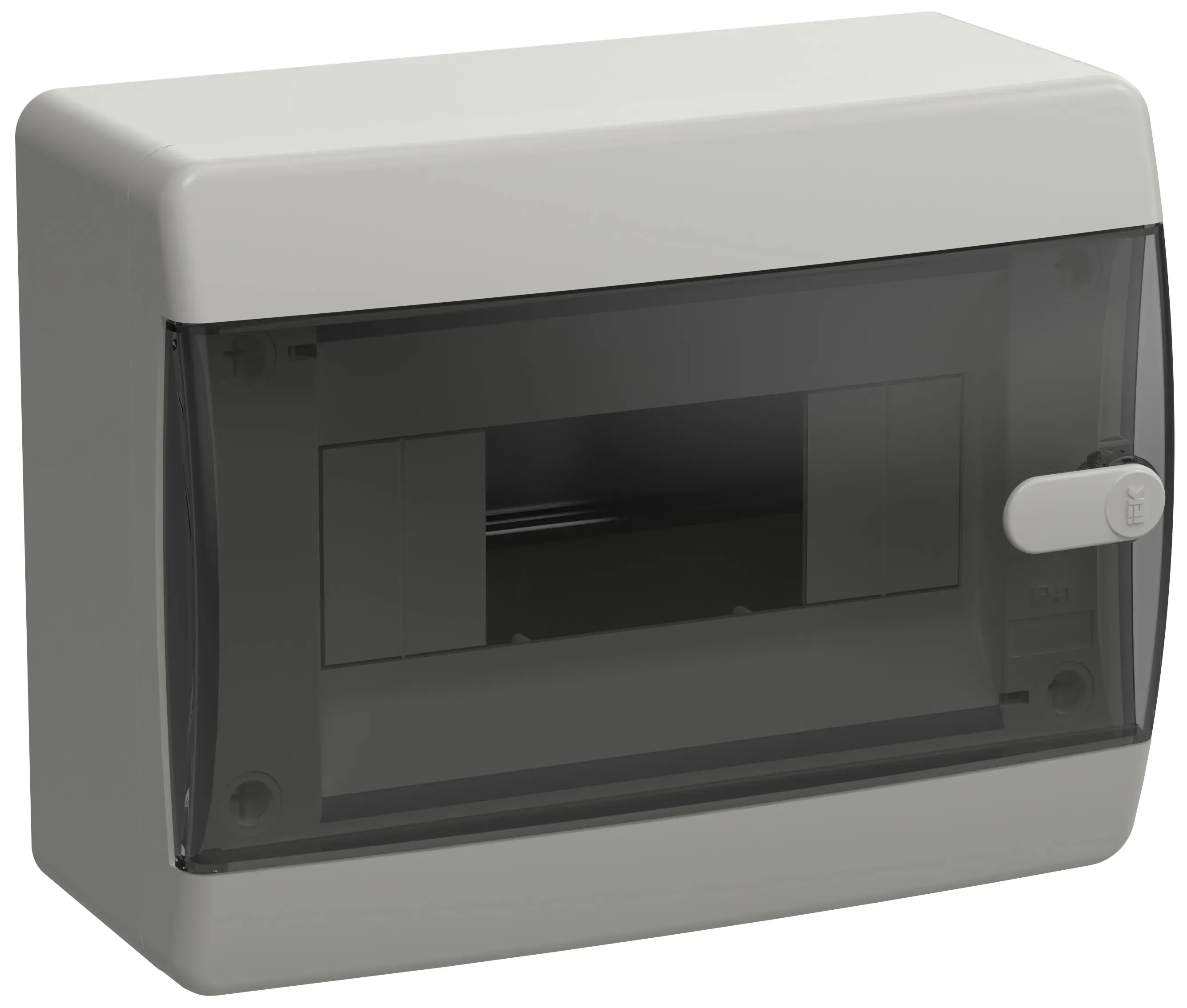 Union compact корпус пластиковый щрн-п-8 ip41 черная прозрачная дверь iek IEK UIC-KP12-N-08-41-K01