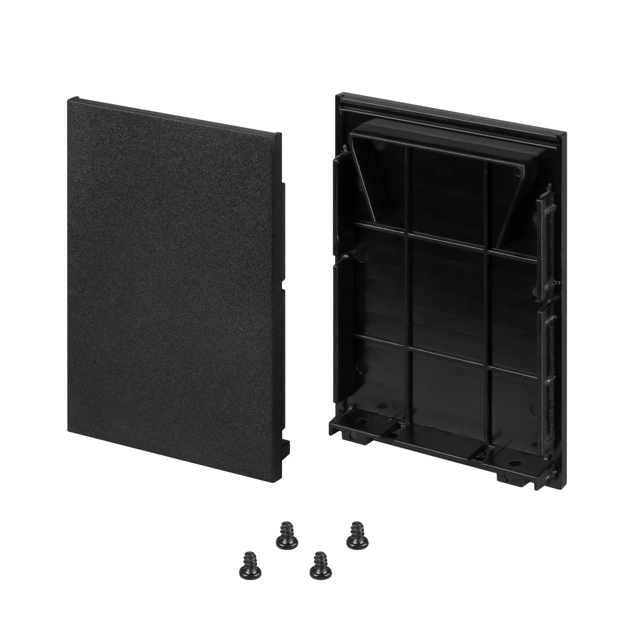 Заглушка LINE-5075-HONEYCOMB BLACK глухая (Arlight, Металл) Arlight 044882