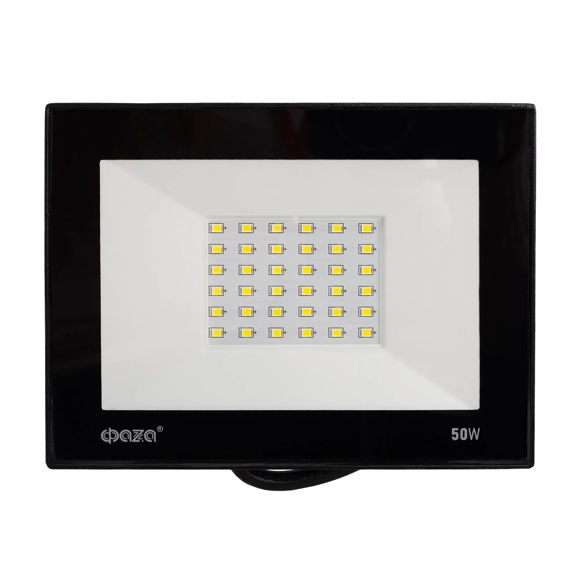 Прожектор светодиодный сдо-20 50вт 6500к 4000лм ip65  фаzа JAZZWAY 5047303