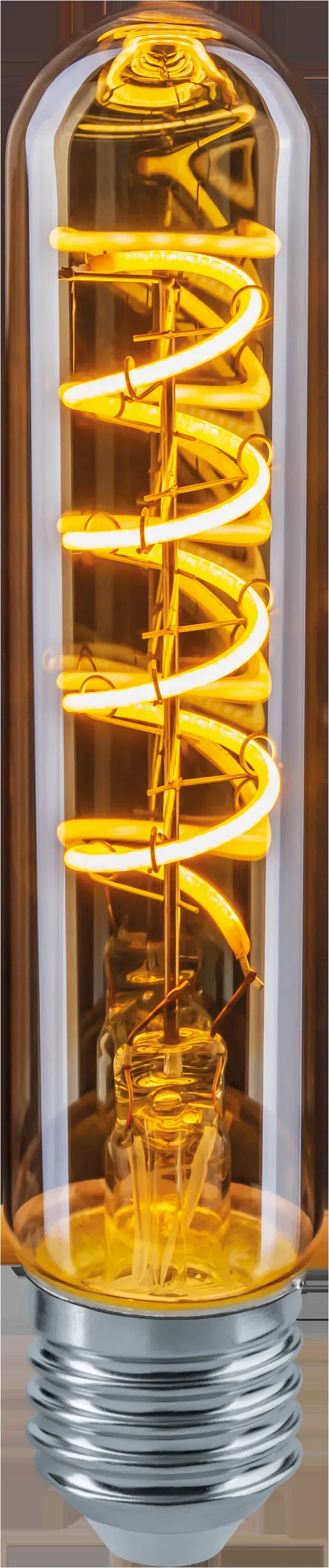 Лампа светодиодная led 4вт e27 теплый t30 ретро filament NAVIGATOR GROUP 23015