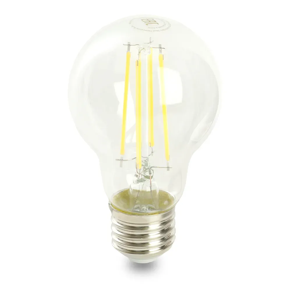 Лампа светодиодная LED 8вт Е27 теплый FILAMENT Feron.PRO