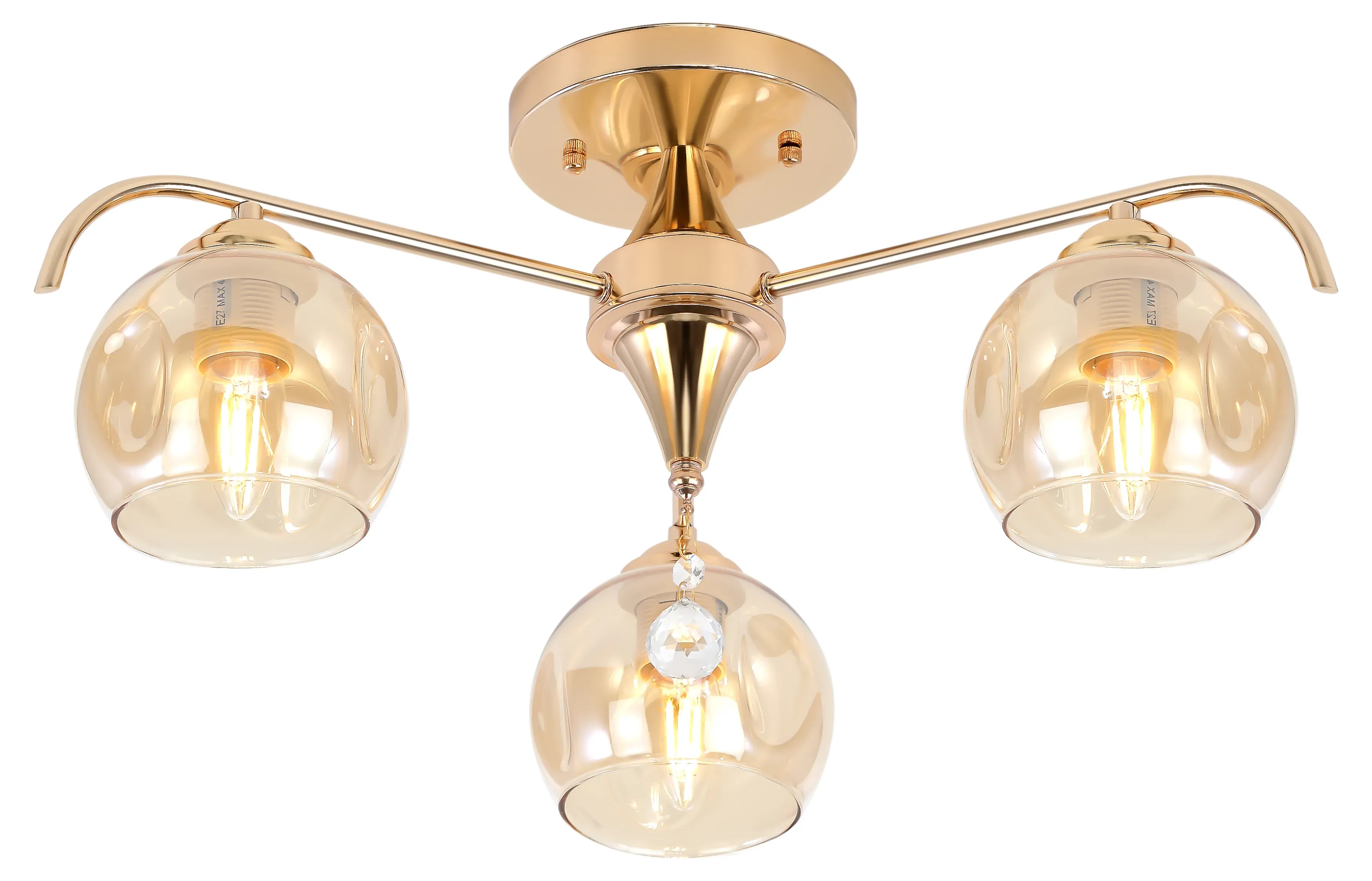 Люстра Oda 9033-303 3 х E27 40 Вт модерн Rivoli Б0049227