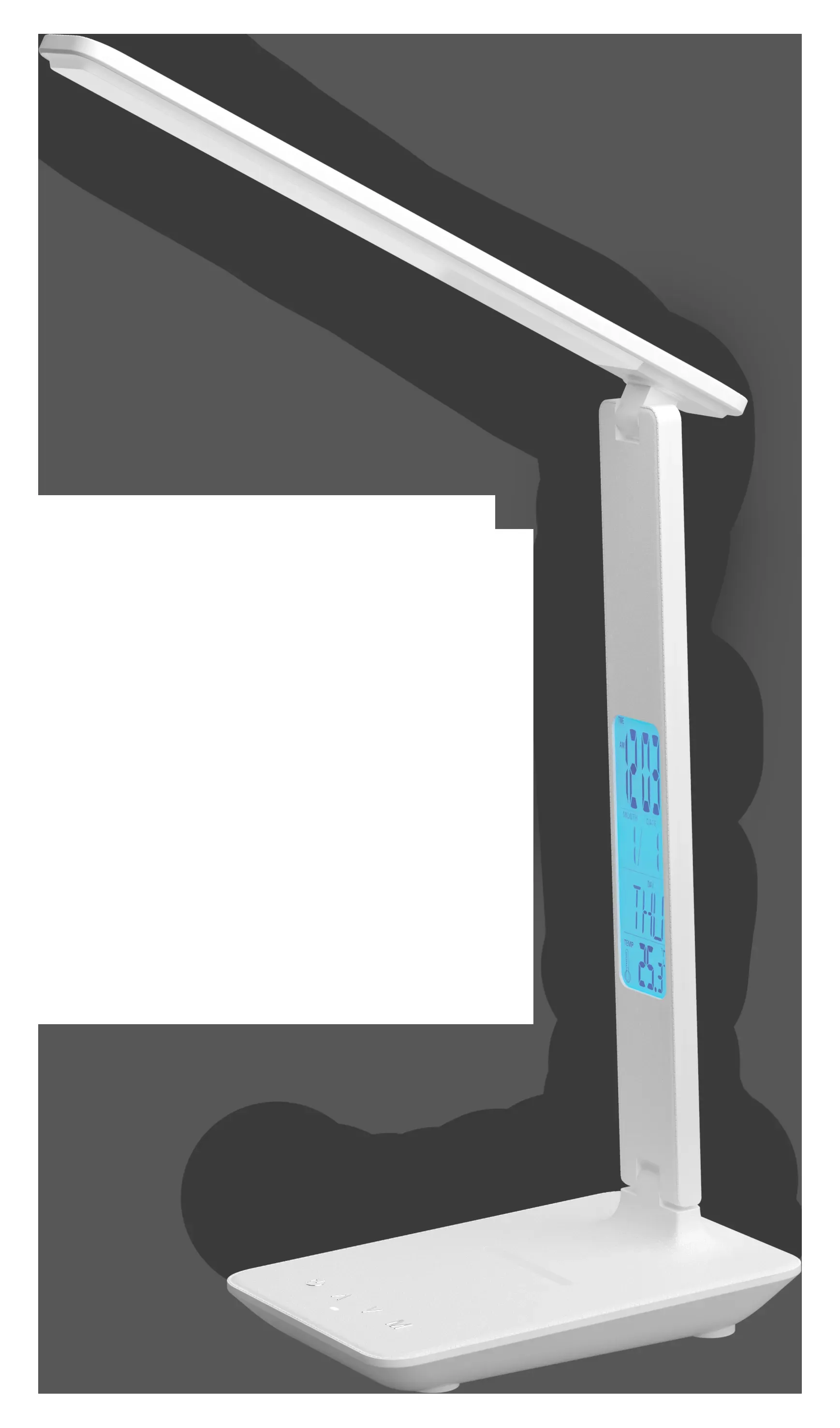 Настольный светильник светодиодный сетевой TL-11DRCH-W (11 W) белый (USB, Qi зарядка) Росэл 24649