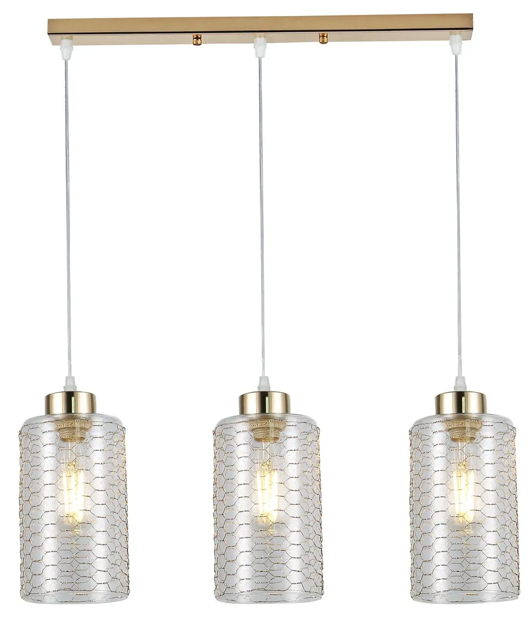 Светильник подвесной (подвес) Malice 9124-203 3 х Е27 40 Вт модерн потолочный Rivoli Б0054878