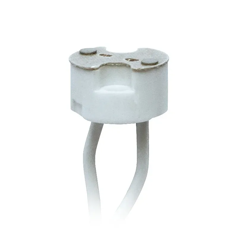 Патрон керамический ULH-GU4/GU5.3-Ceramic-15cm для лампы на цоколе GU4/GU5.3 Uniel 02283