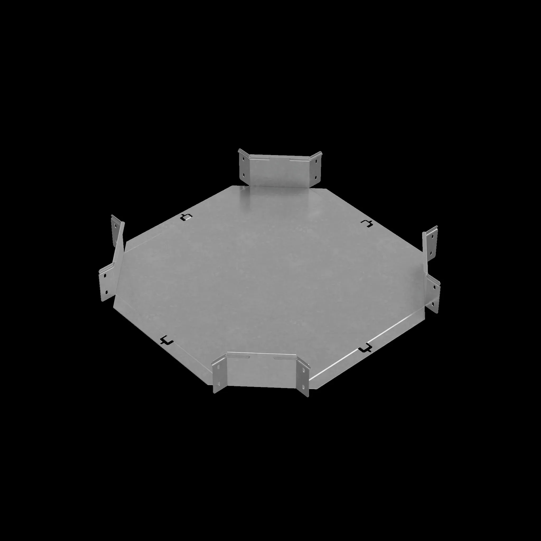 Разветвитель Х образный 100х400 мм ПЛЮС HD85 КМ-профиль XDplus100-400 HD85