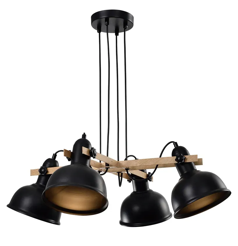 Светильник подвесной (подвес) Nathalie 4021-214 4 х Е27 40 Вт лофт - кантри Rivoli Б0050325