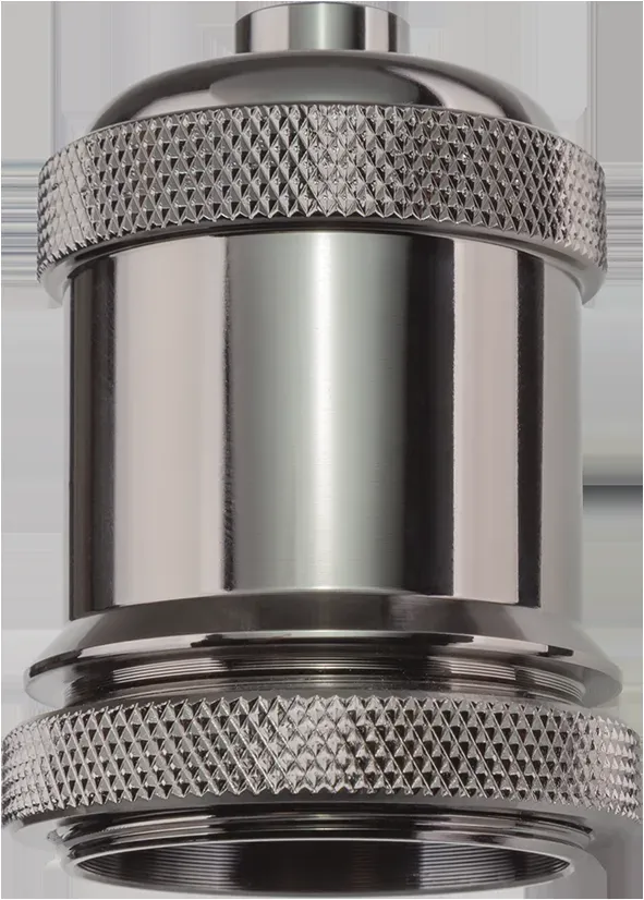 Патрон Е27 декор черный хром Navigator Group 20680