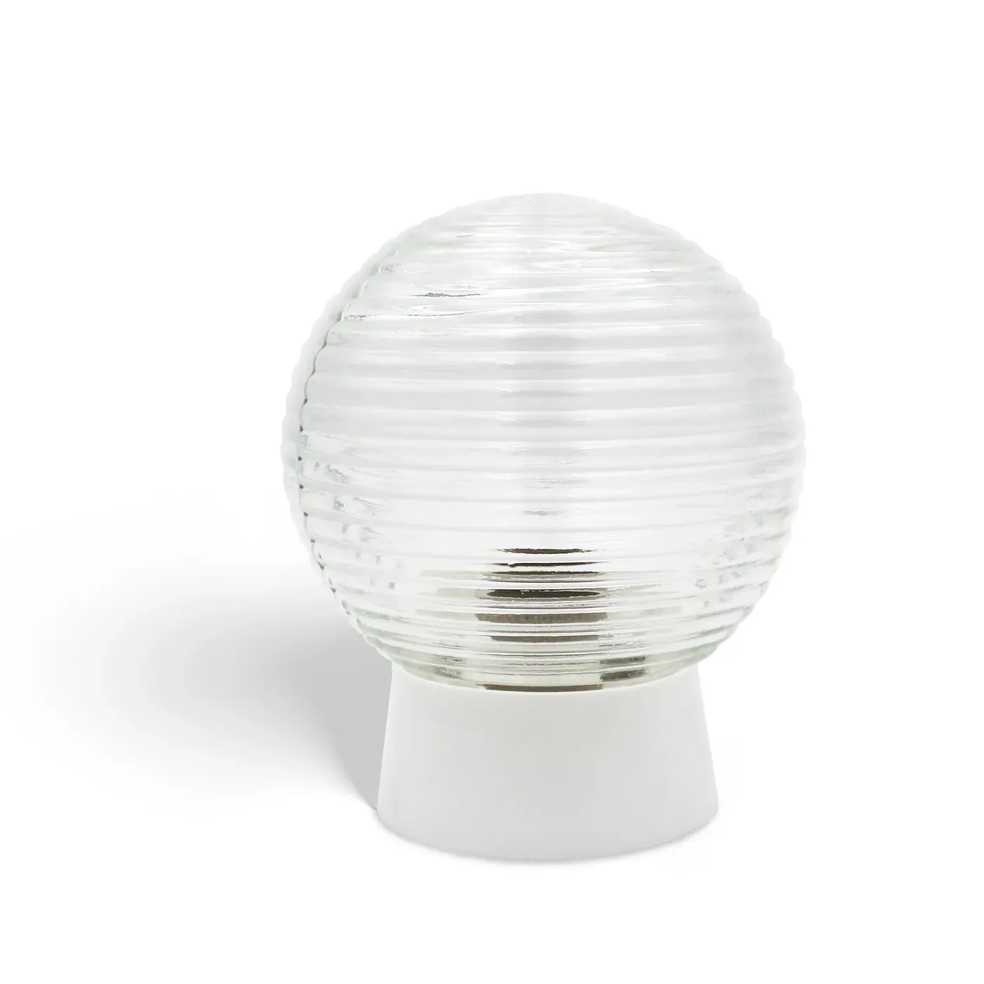 Светильник НБП 01-60-004 У3, прямое белое, со стеклом - шар Свет ЧПТУП Белтиз 00-00000615