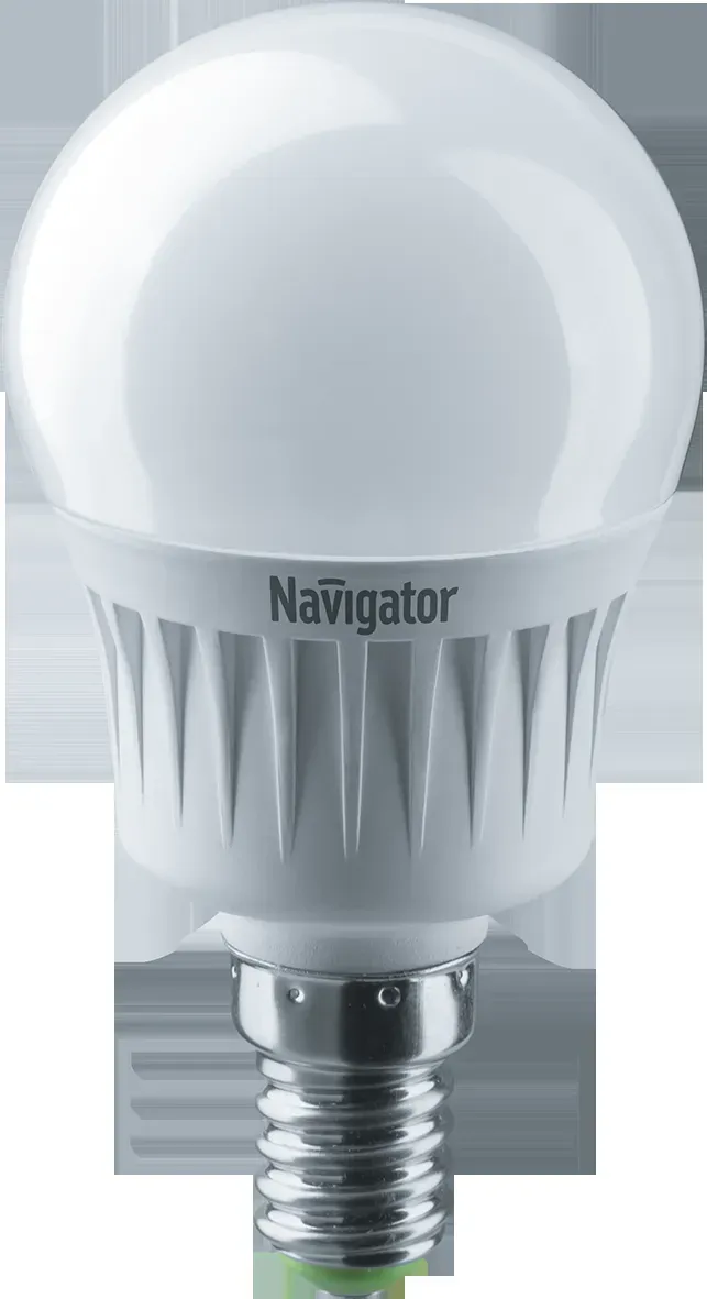 Лампа светодиодная led 7вт e14 теплый шар NAVIGATOR GROUP 18941