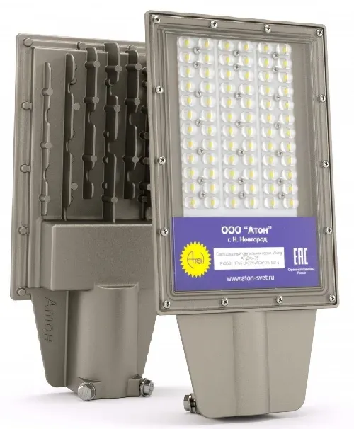 Светильник светодиодный ДКУ-25Вт IP67 3200Лм 3000К ~100-300в cos 096 защ.380 Viking АТОН АТ-ДКУ-25-Т2 Viking