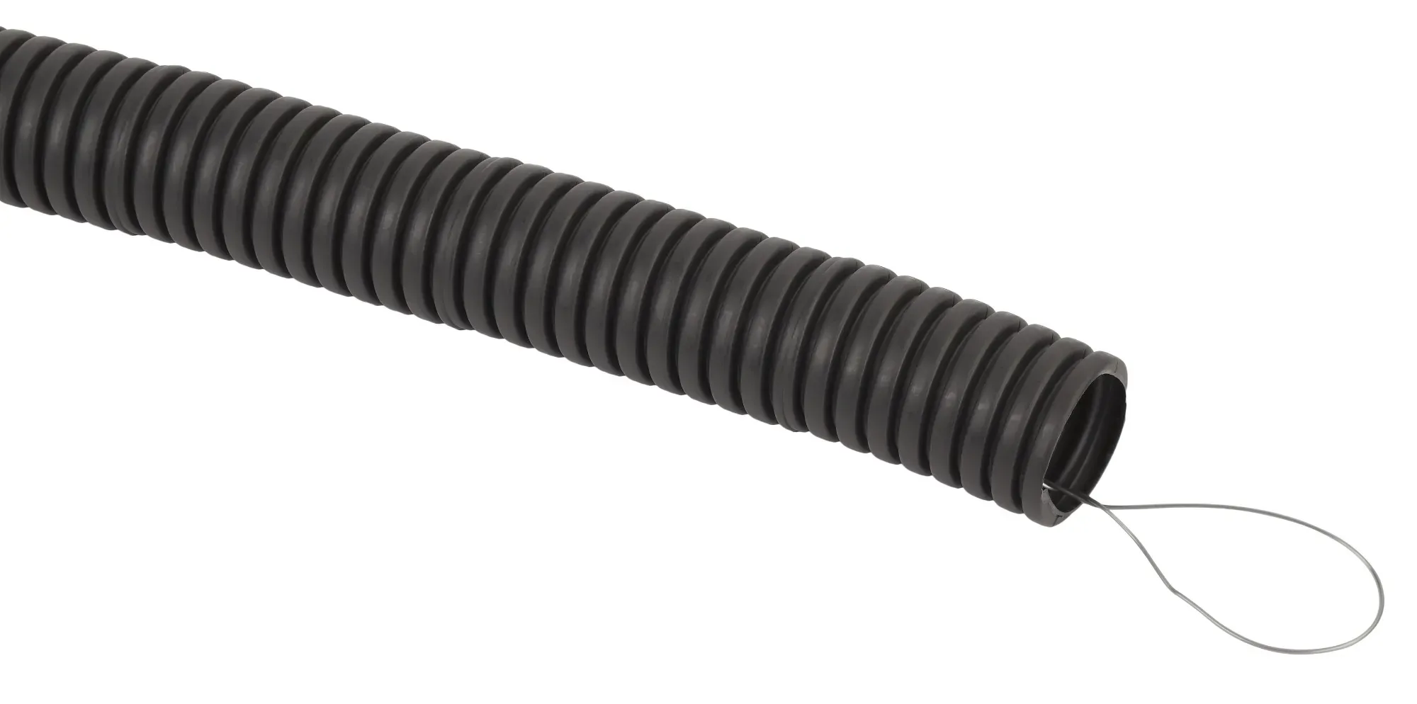 Труба гофрированная frhf gofr-32-50-frhf черная безгалогенная трудногорючая d32 с зондом 50м ЭРА Б0068909