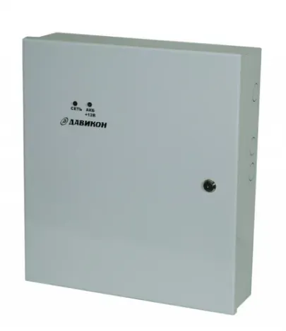 Источник вторичного электропитания резервированный 12В 8А Давикон ИВЭПР-1280А -7/2