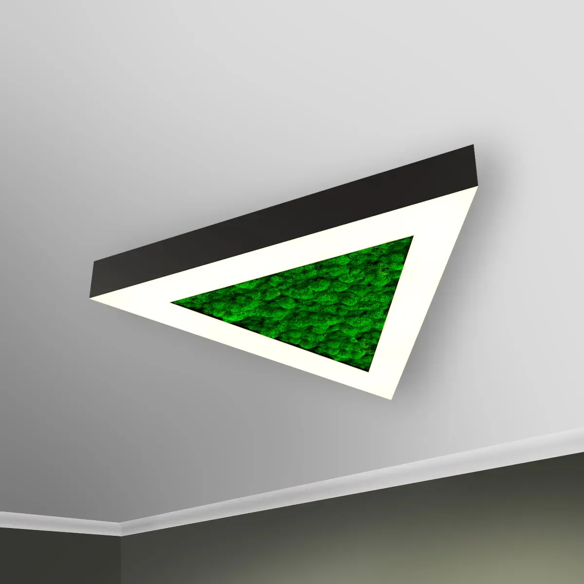 Светильник светодиодный RVE-LBX-MOSS-TRIO-400-N (Треугольник с отв. 400х346х100мм S80мм 21Вт Накладной 4000К Белый) RVElektro RVE00001640