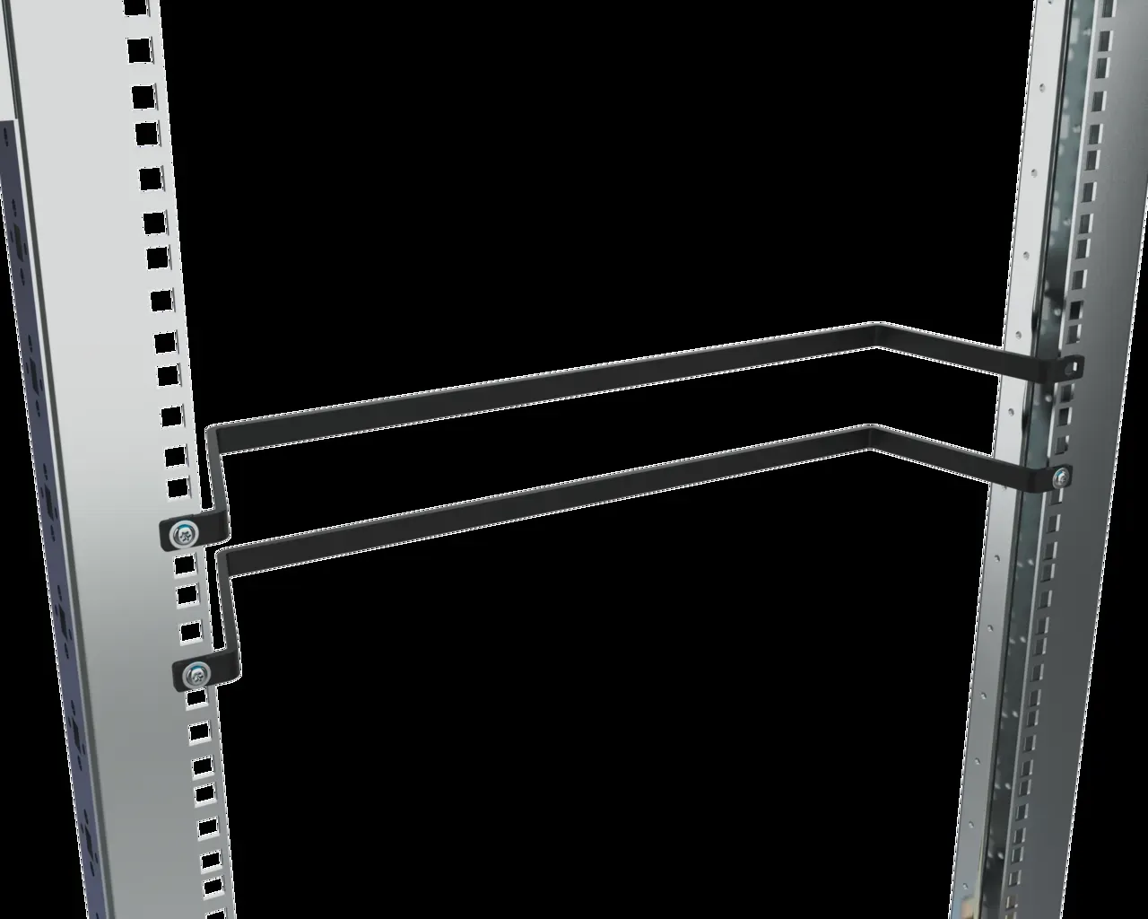 Органайзер-скоба для 19-дюймового оборудования RS52 с креплением УЗОЛА UR17101520101