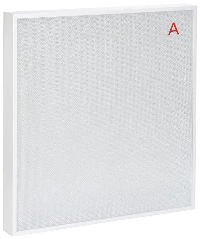 LIGHTING PRO Светильник светодиодный ДВО 2001A 45Вт 6500К IP40 588х588мм Грильято призма БАП 3ч IEK IEK LTP-DVO0-2001A-45-65-K01