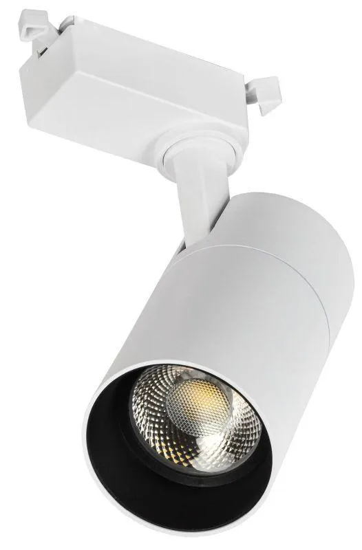 LIGHTING Светильник светодиодный трековый ДТО 1302 20Вт 4000К однофазный 24град белый IEK IEK LT-DSO0-1302-20-40-K01
