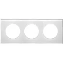 Ecoplast Рамка 3-постовая квадрат из натурального светлого стекла Vintage Экопласт 884311-1