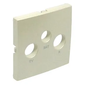 Efapel 90775 TPE Лицевая панель для TV/Радио/Спутник розеток, жемчуг Efapel 90775 TPE