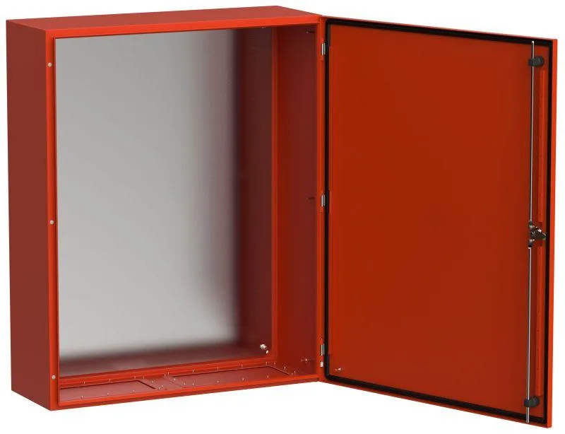 Корпус металлический щмп-100.80.30 titan 5 ухл1 ip66 ral3020 красный IEK TI5-13-N-100-080-030-66