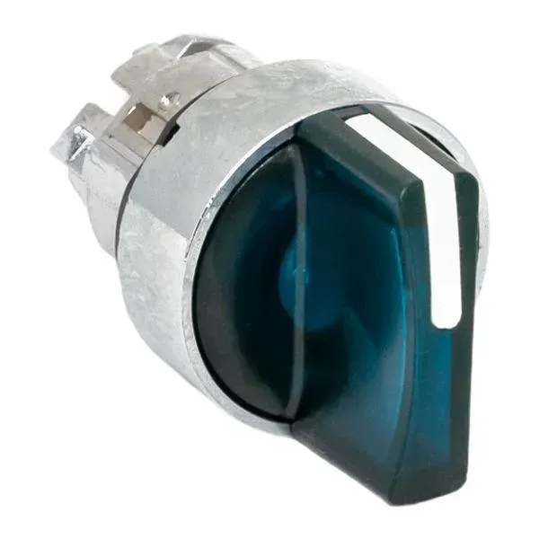 Механизм исполнительный переключателя ХB4 синий на 2 положения возвратный без фиксации, без подсветки с короткой ручкой PROxima EKF XB4BD2L-B