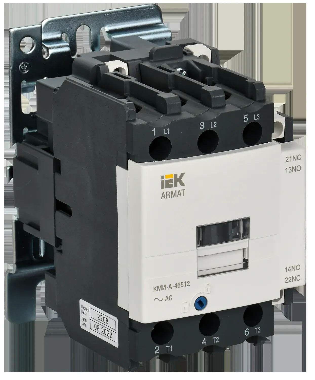 ARMAT Контактор КМИ-А-46512 LC1D 65А 36В/АС3 1НО/1НЗ IEK AR-ACC-41-065-036-11