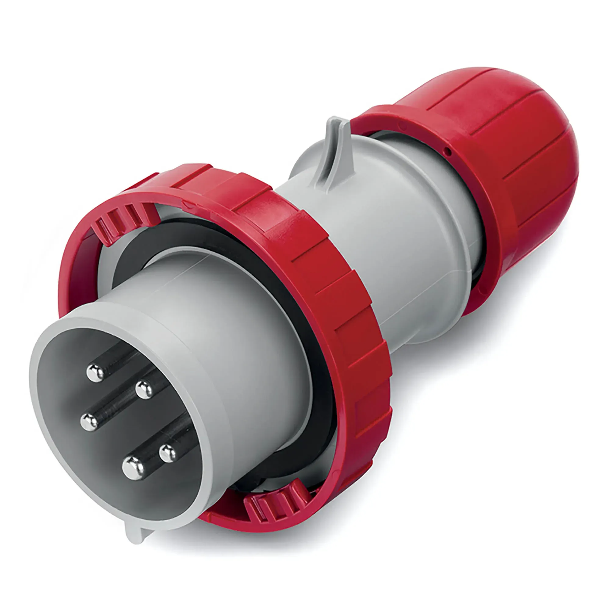 Вилка кабельная с безвинтовыми клеммами ip67 32a 3p+e+n 400в ДКС DIS2183237F