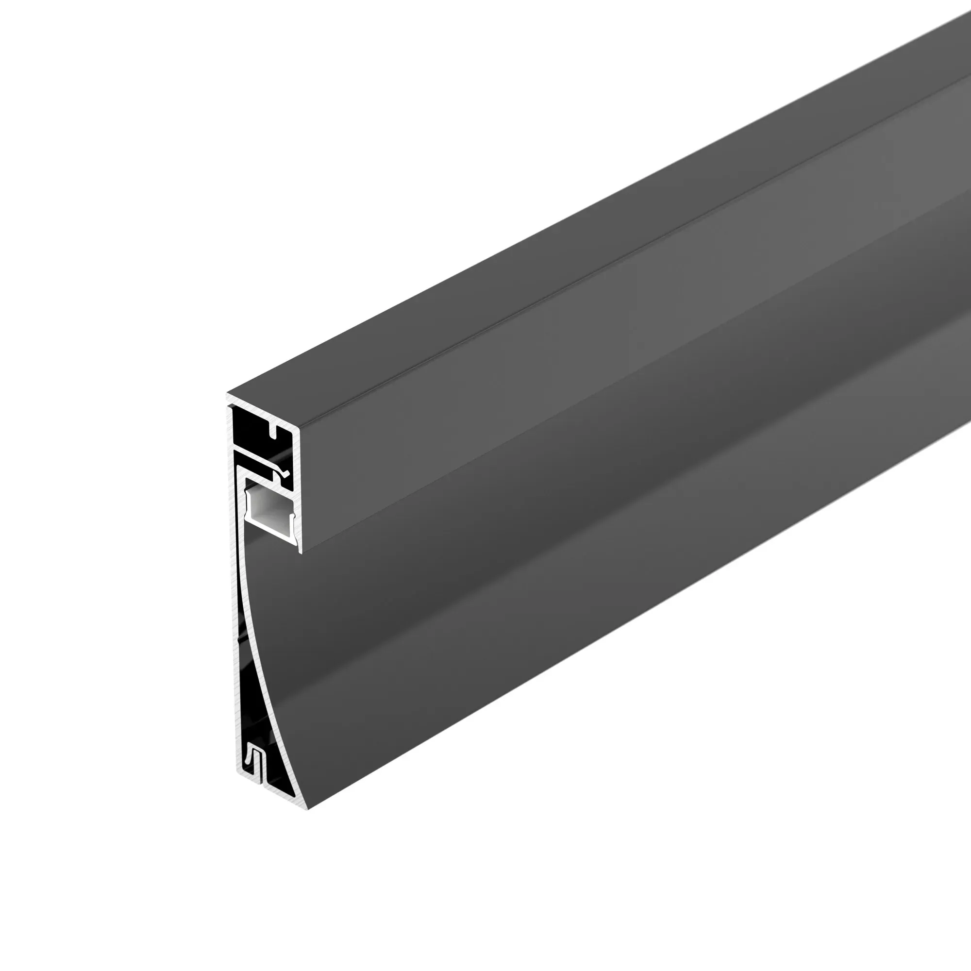 Профиль PLINTUS-H54-2000 BLACK (Arlight, Алюминий) Arlight 045433