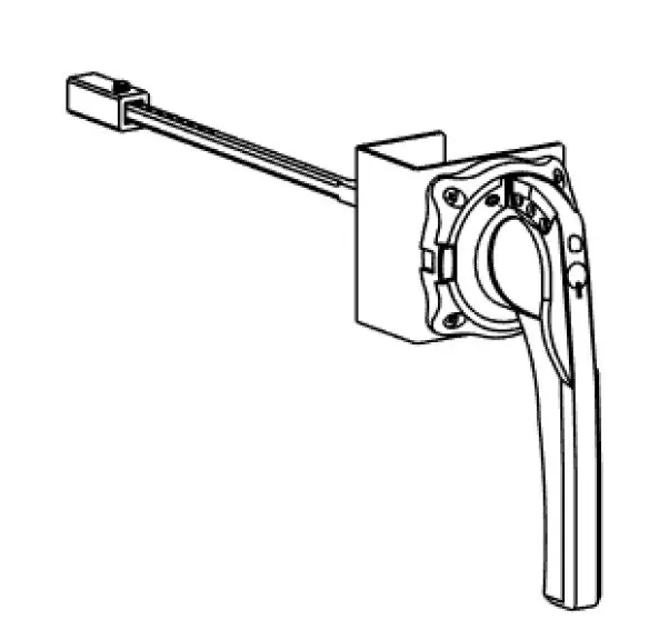 ВЫНОС.ФР.ПОВ.КР.-ЖЕЛТ.РУКОЯТ.SD160-250 SE (Systeme) SSDERHF15Y1625