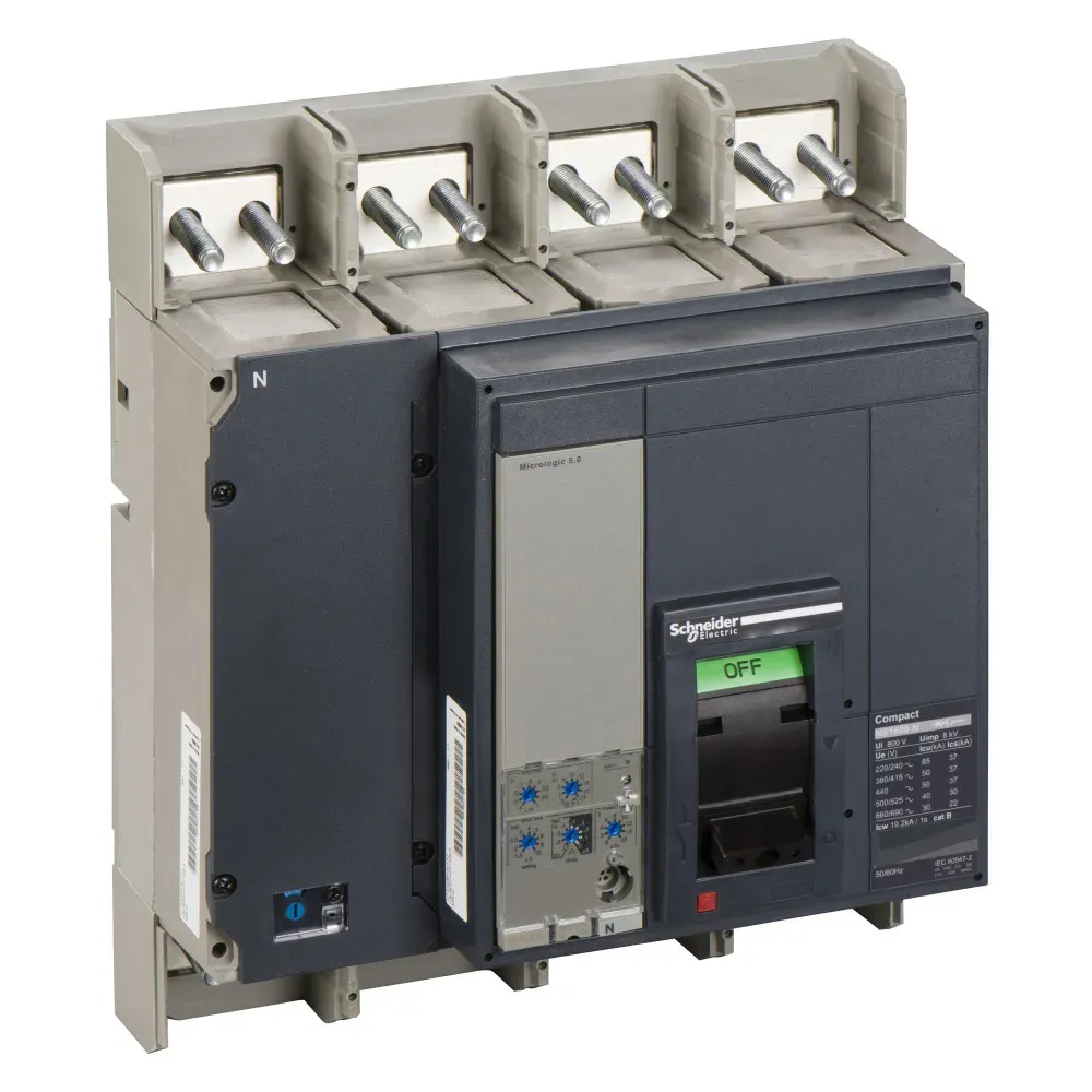 Выключатель NS1600 N 4p + MicroLogic 5.0 в сборе Dekraft 33570
