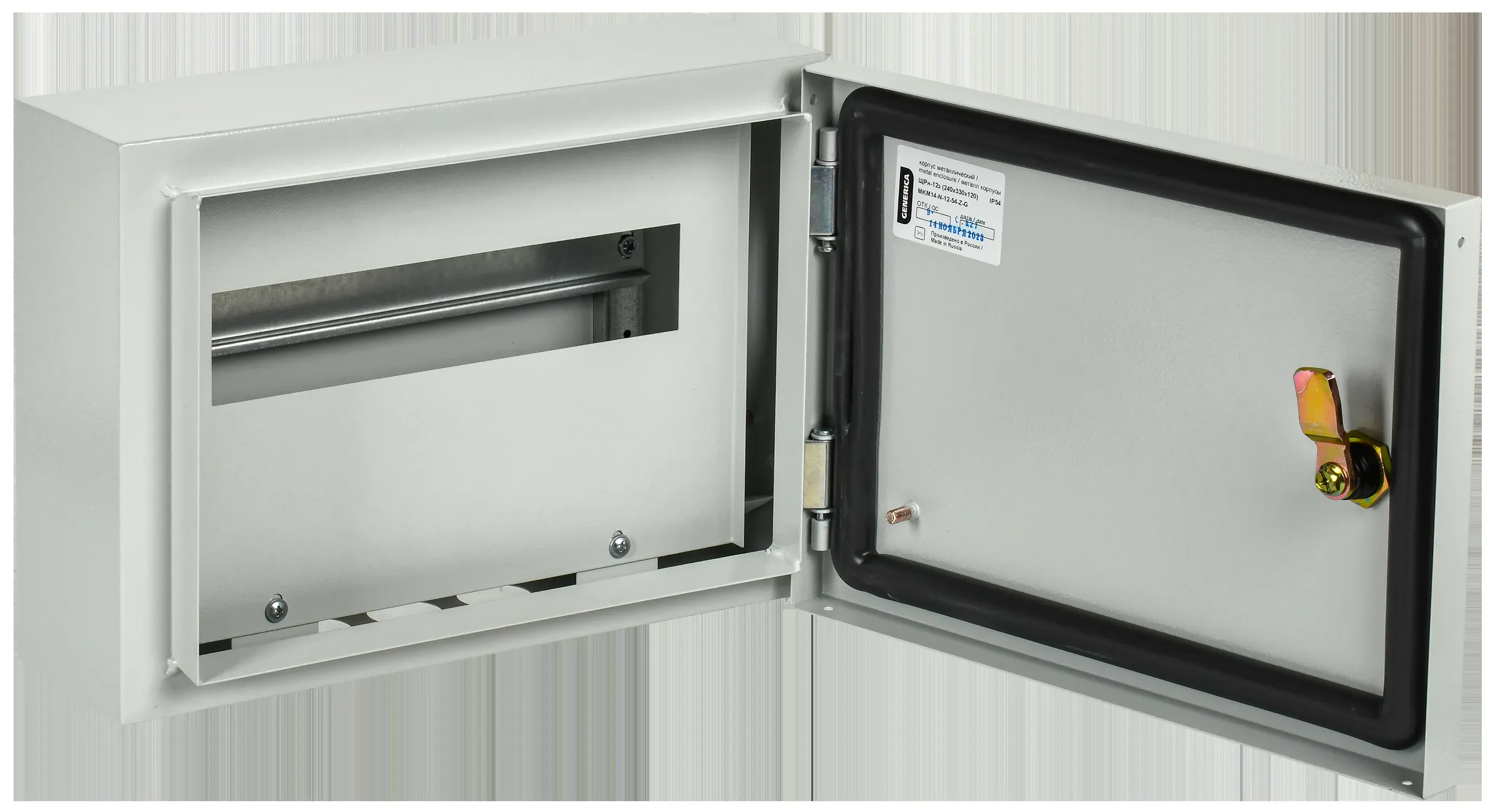 Корпус металлический щрн-12з (240х330х120) ip54 generica IEK MKM14-N-12-54-Z-G