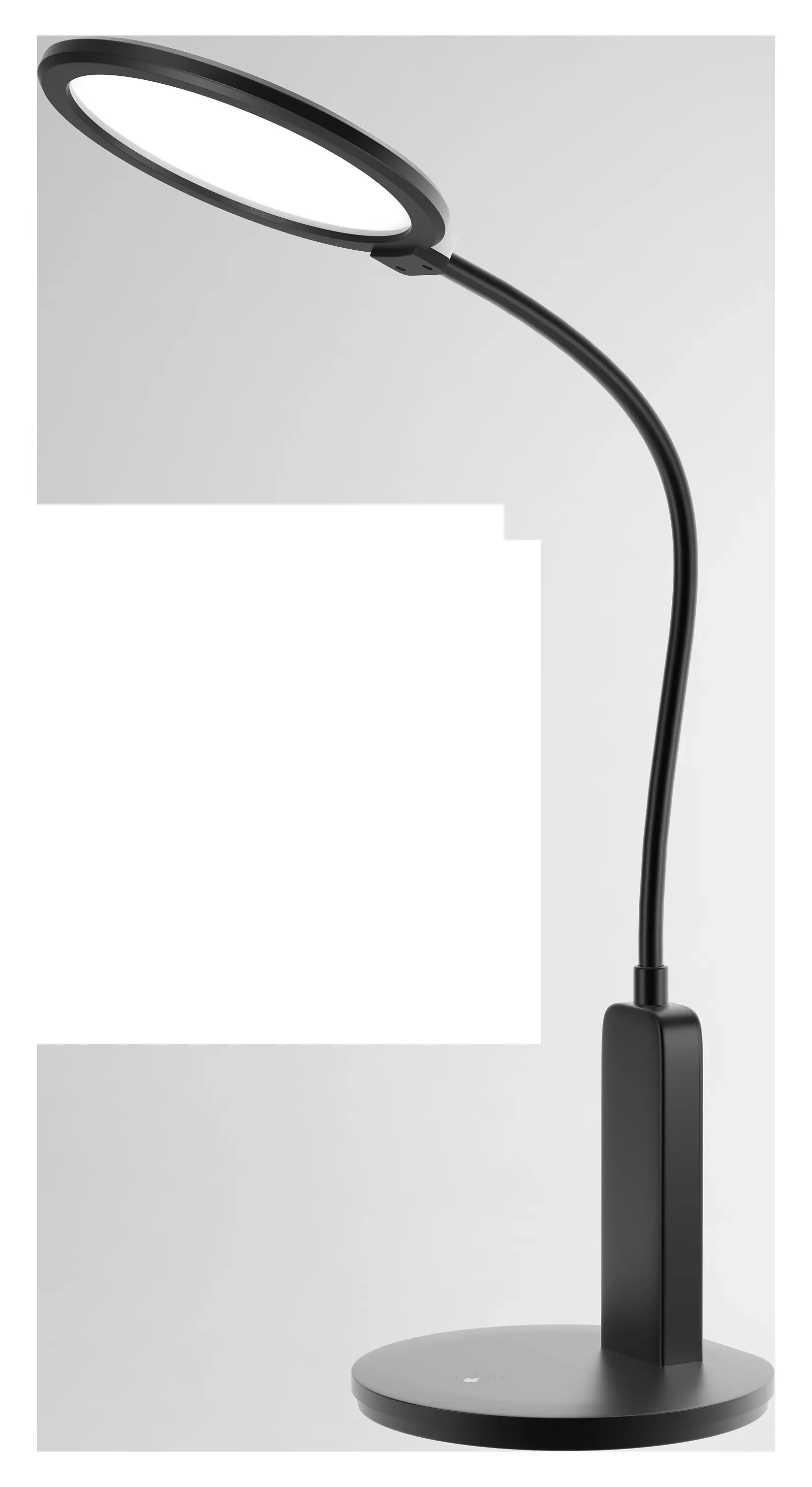 Настольная светодиодная сетевая лампа TL-17D4-B, 17 Вт, черная Росэл 24391