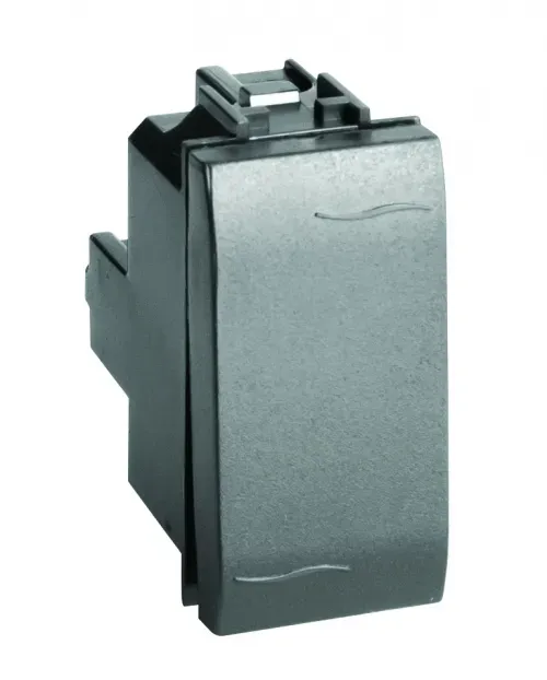 Переключатель 1 модуль черный DKC 77011N