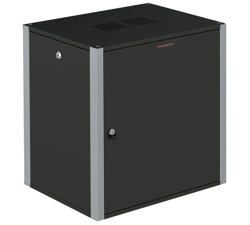 Шкаф телекоммуникационный настенный 19' 22u дверь металл ip20. 600x600x1040mm(шхгхв) цвет черный(ral 9004/ral7000) SYSMATRIX WP 6622.920