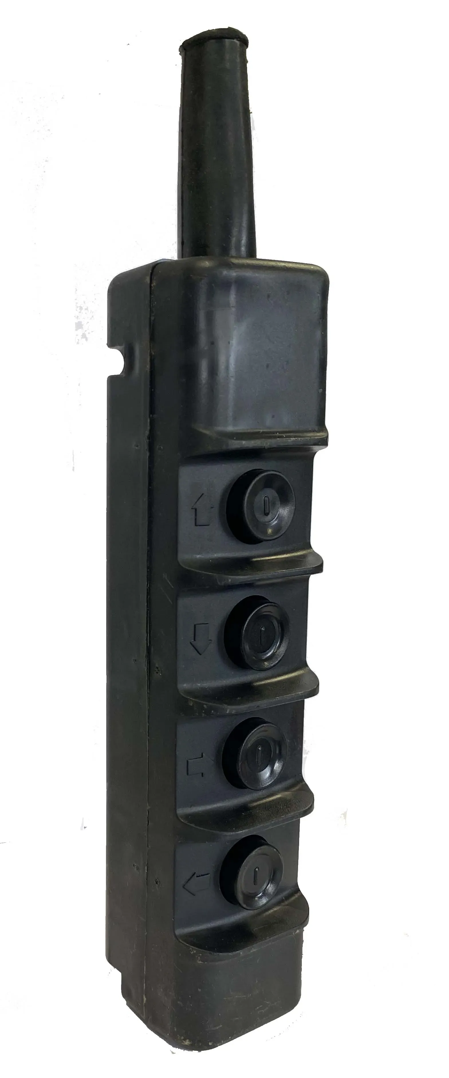 Пост кнопочный(тельферный) ПКТ-40 ABS-пластик IP30черный с ключом ЭТК 00000000807