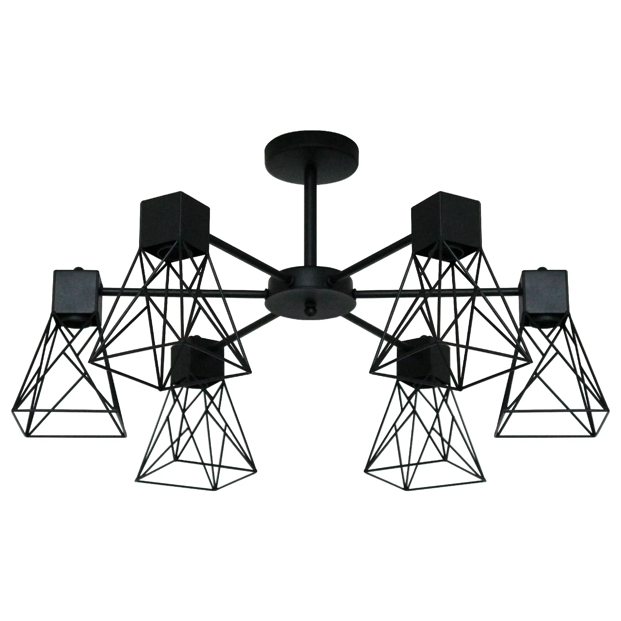 Светильник Дельта 161 черн.муар НПБ 01-6х60-118 Е27 ИУ ЭЛЕТЕХ 1005404785