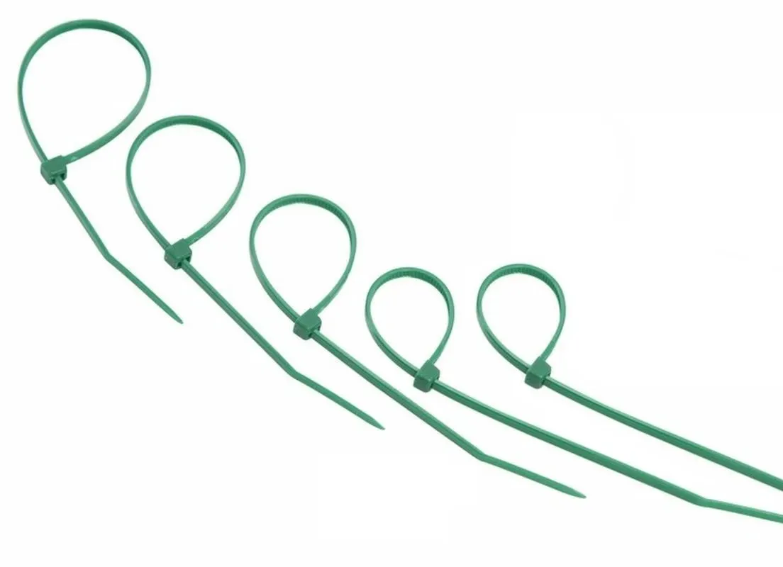 Хомут-стяжкa нeйлонoвая 200x3,6 мм, зеленая, упаковка 25 шт, rexant REXANT 07-0203-25