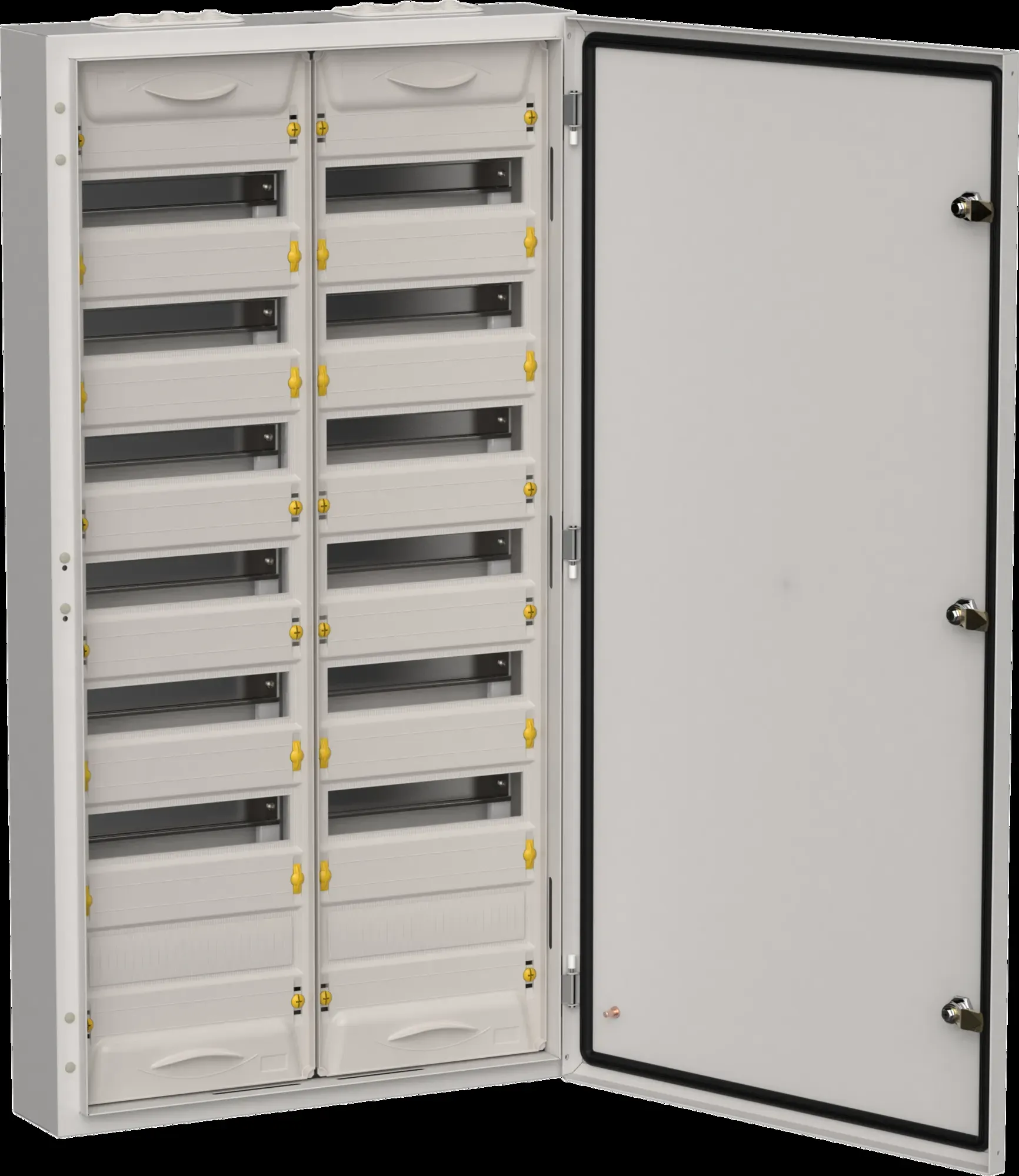 Titan 5 корпус металлический щрн-168 (2х84) 1085х570х140 ip54 сер IEK TI5-50-N-2X084-54-7035