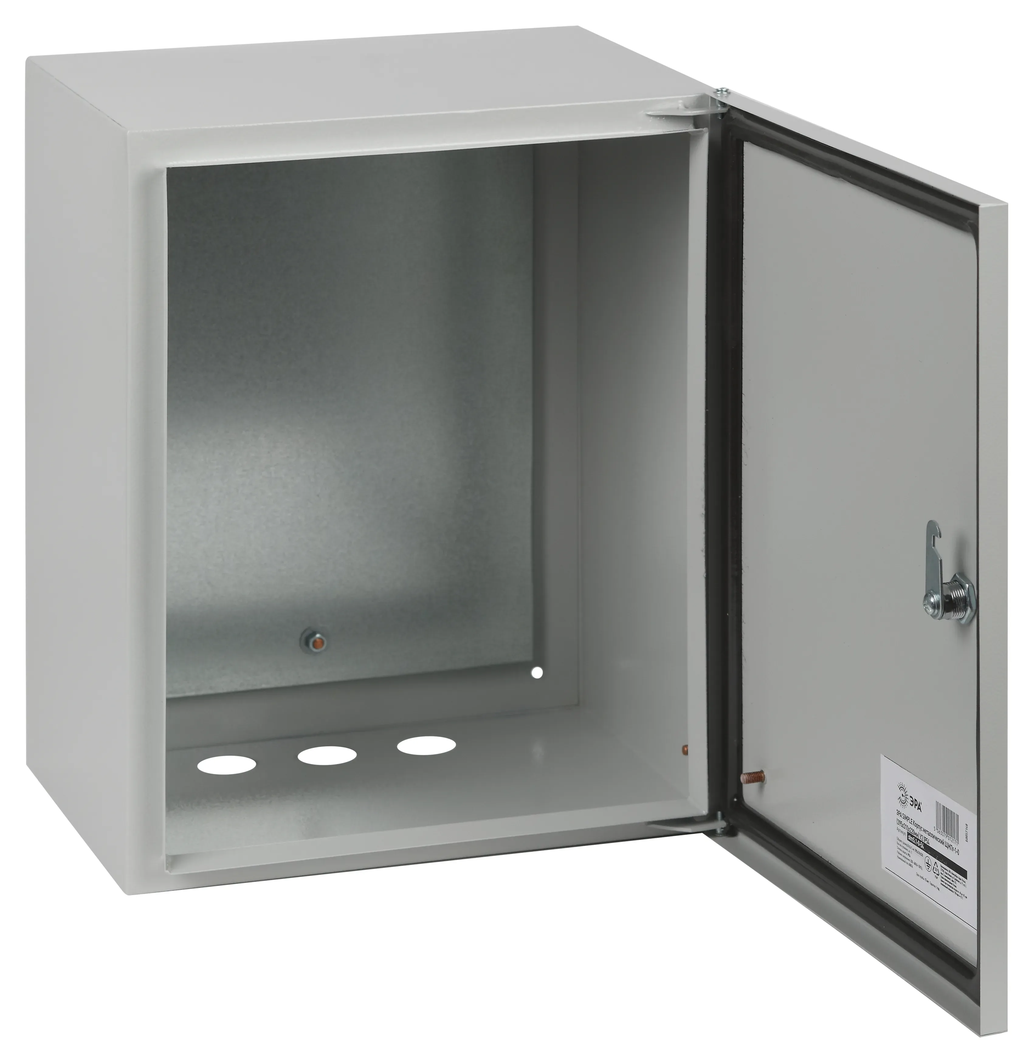 Щит металлический с монтажной панелью stms.1-0-54 (395х310х220мм) ip54 у2 (1-9x4=36) щмпг-1-0 эра simple ЭРА Б0057148