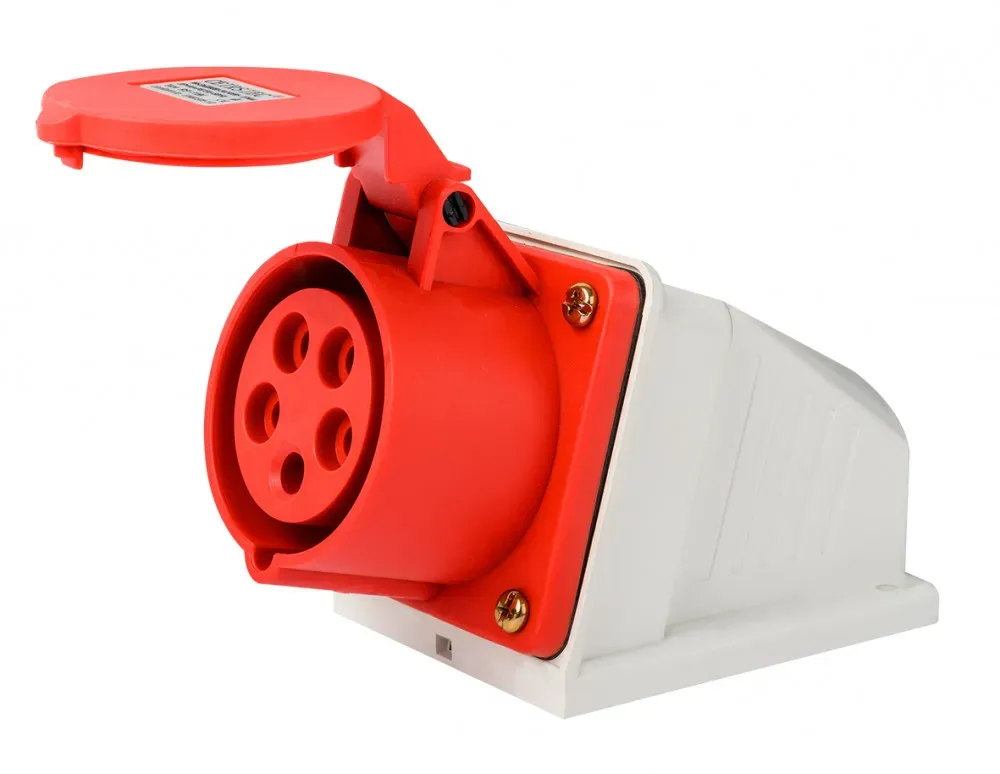 Розетка стационарная 3р+ре+n 16а 380в ip44 рс-103 DEKRAFT 26194DEK