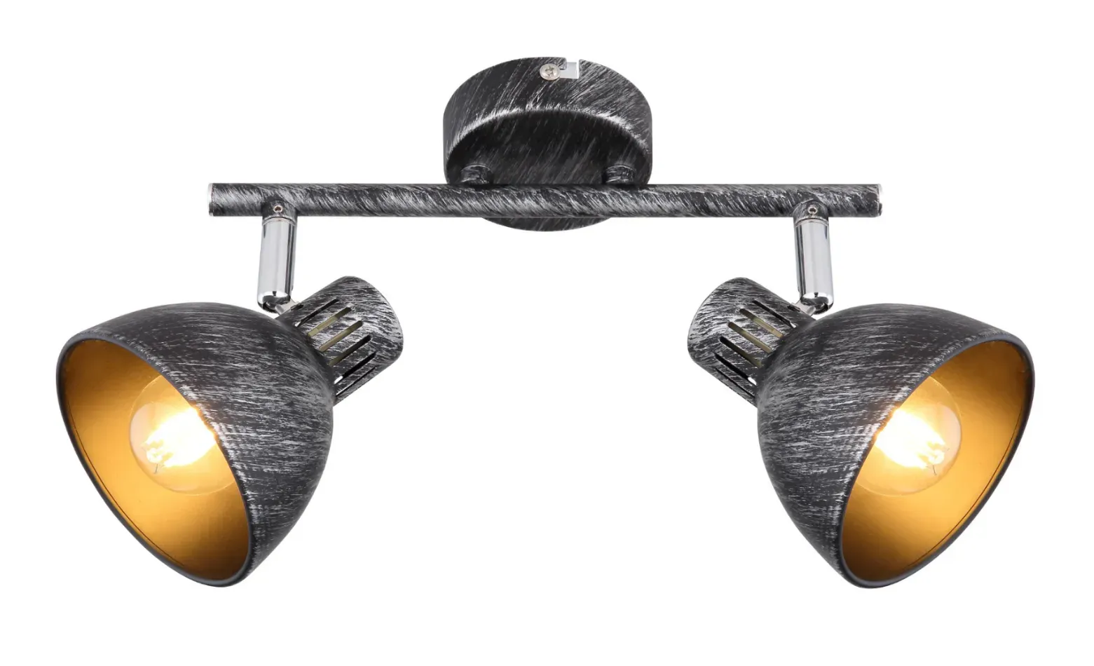 Светильник настенно-потолочный спот Eho 7031-702 2 х E14 40 Вт поворотный Rivoli Б0047129