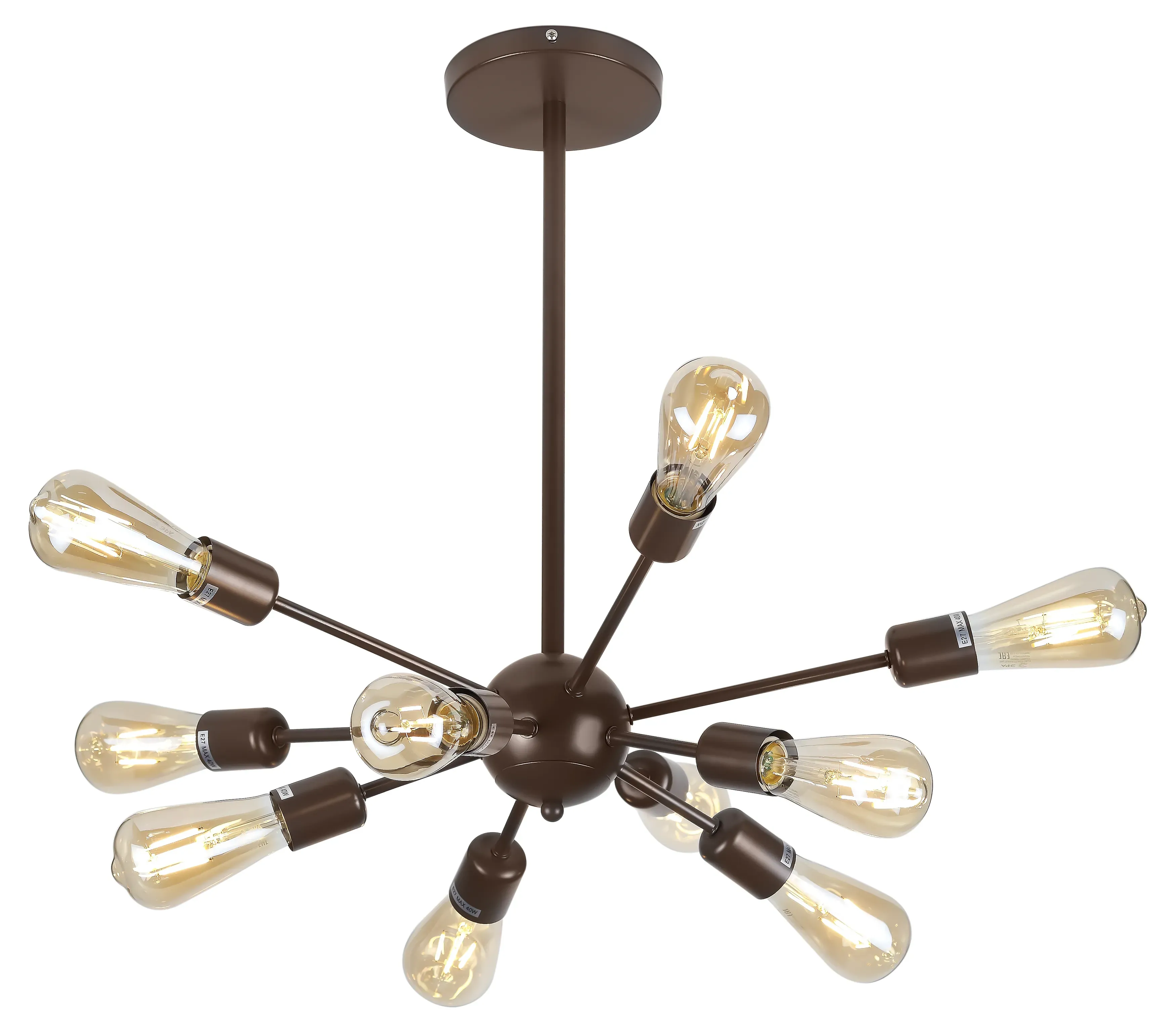 Люстра Grethen 5083-310 10 * Е27 40 Вт лофт - кантри Rivoli Б0050842