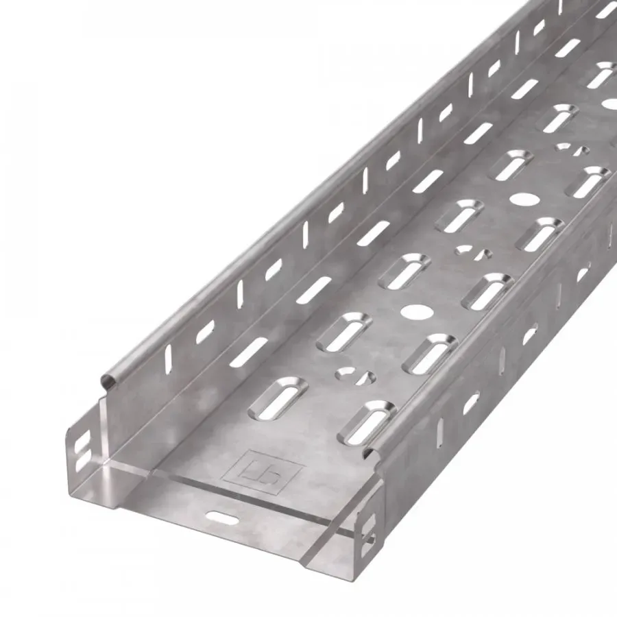 Лоток перфорированный стандарт hdz 150х50х3000 (1,0 мм) (6 м/уп) ПРОМРУКАВ PR16.2461