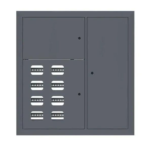 Щит этажный 8 кв. ral7024 (1000х950х150) ekf proxima EKF MB29-V-8-RAL7024