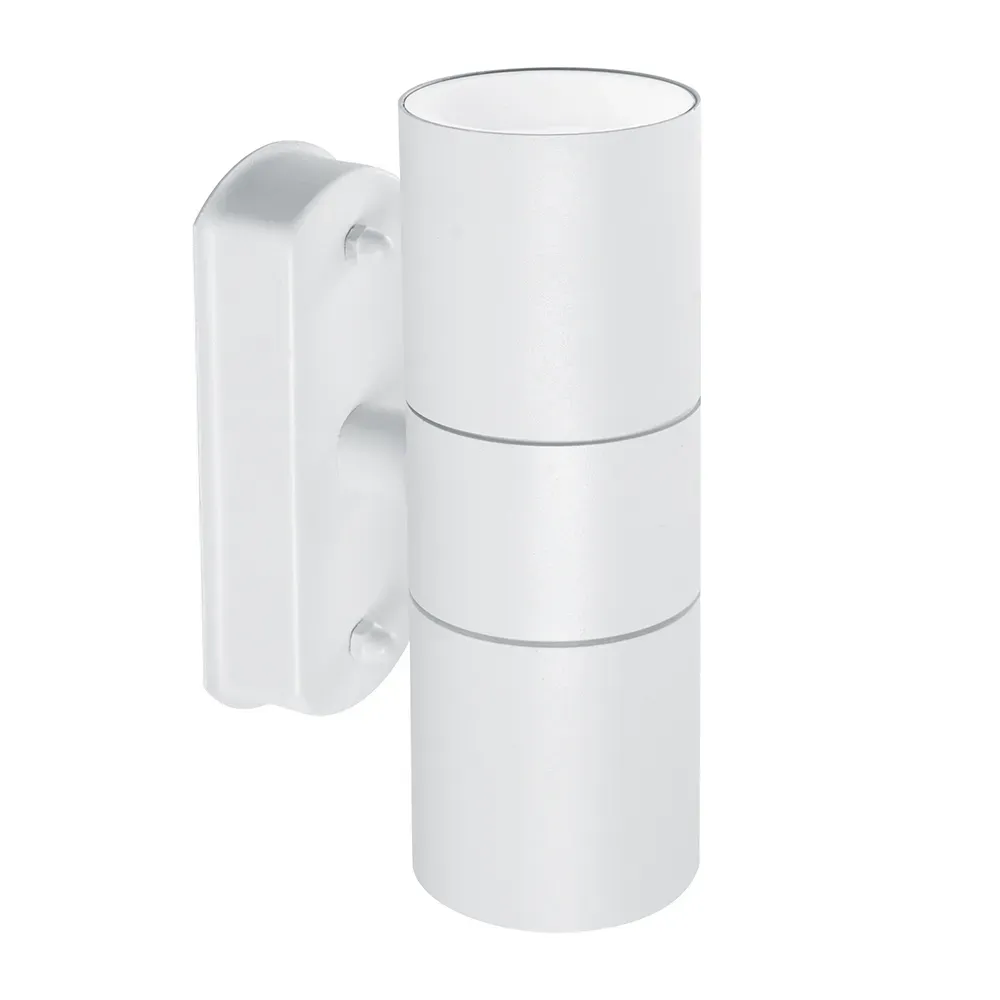 Светильник ДБУ вверх/вниз 2хGU10 без ламп IP44 белый FERON 11673