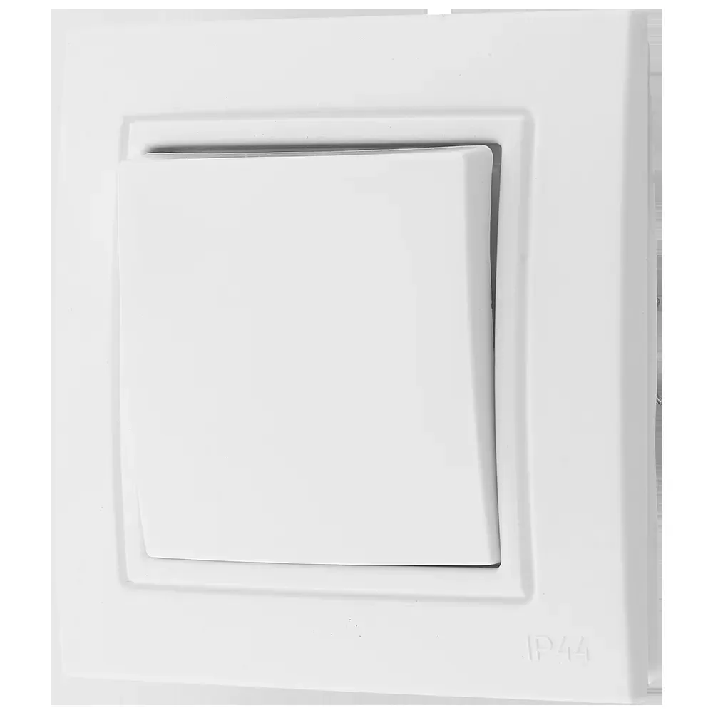 Беларусь Выключатель одноклавишный скрытый IP44 БелТИЗ Выключатель С1 10-874