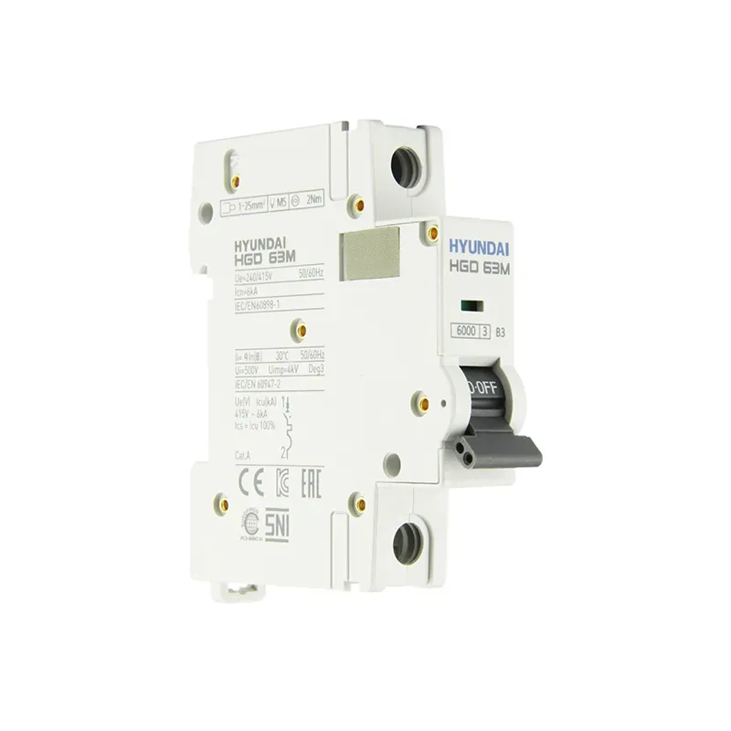 Автоматический выключатель hgd63p 1pmbs0000c 00002 1 полюс, 2а, ток к.з. 10ka, хар-ка b (standard) ЭЛКОМ 13.04.001007