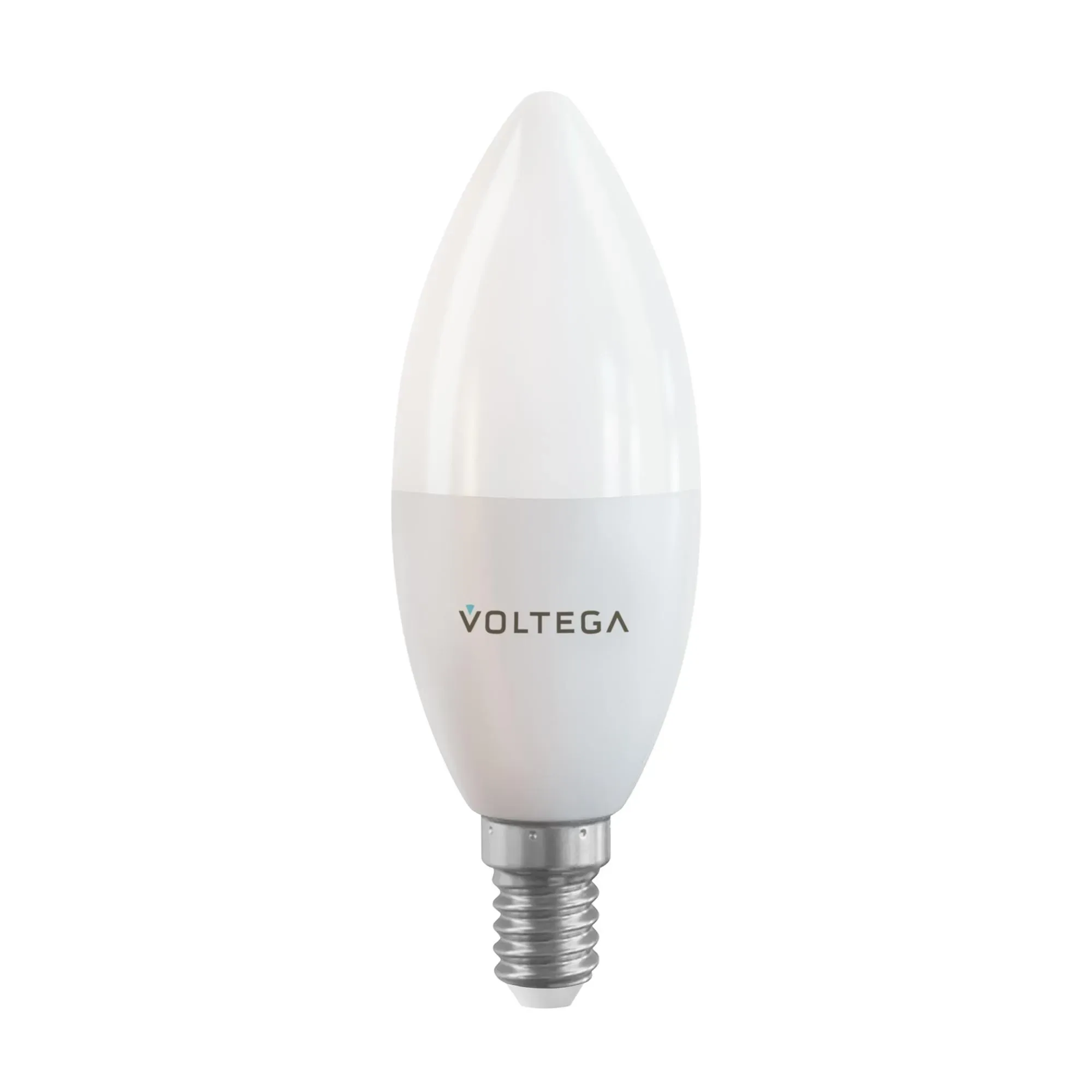 Лампа светодиодная wi-fi candle e14 5w 2700k-6500k mix dim (2427) VOLTEGA VG-C37E14CCT-WIFI-5W